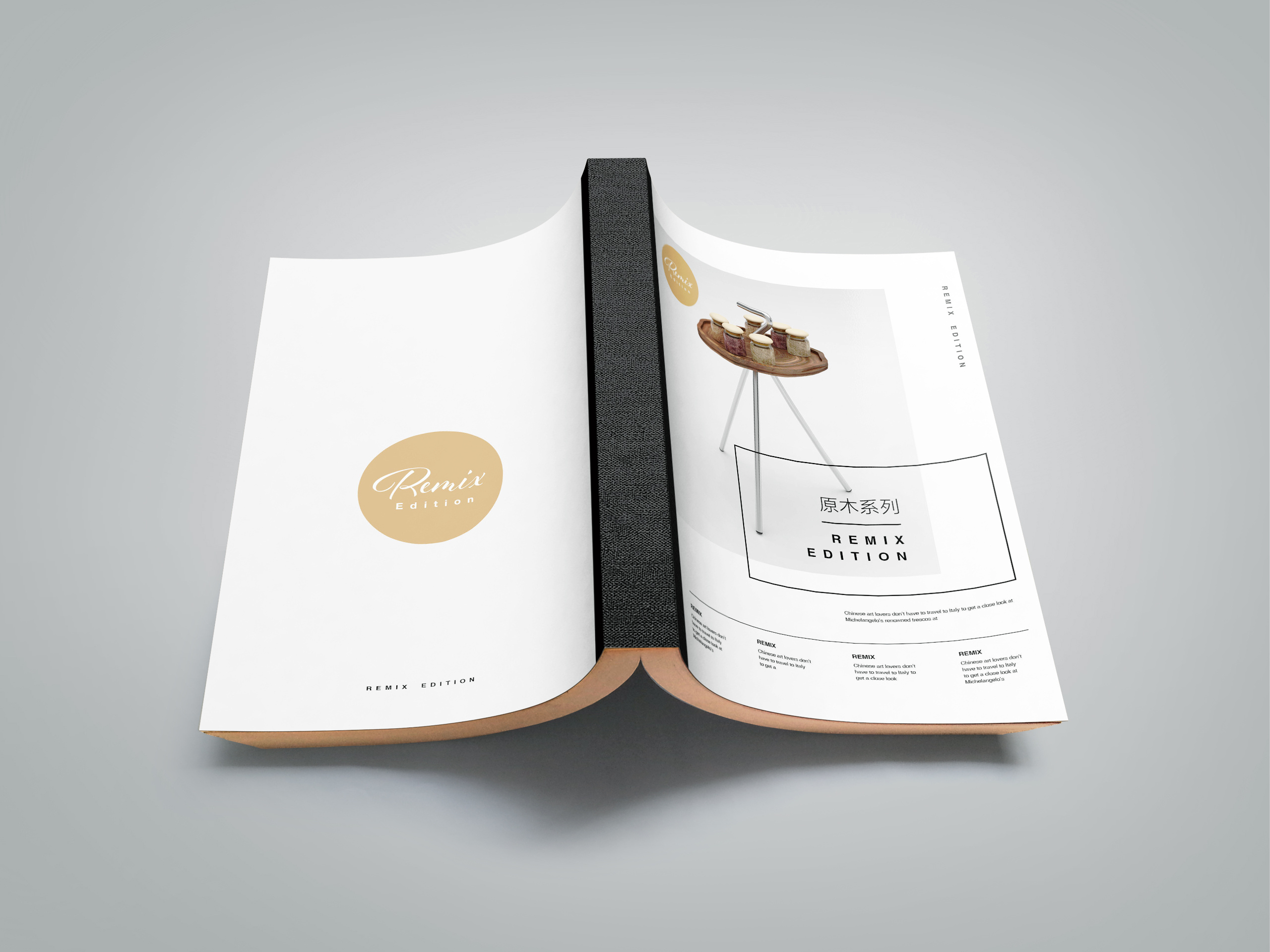 Remix Edition高级酒店家具产品画册设计